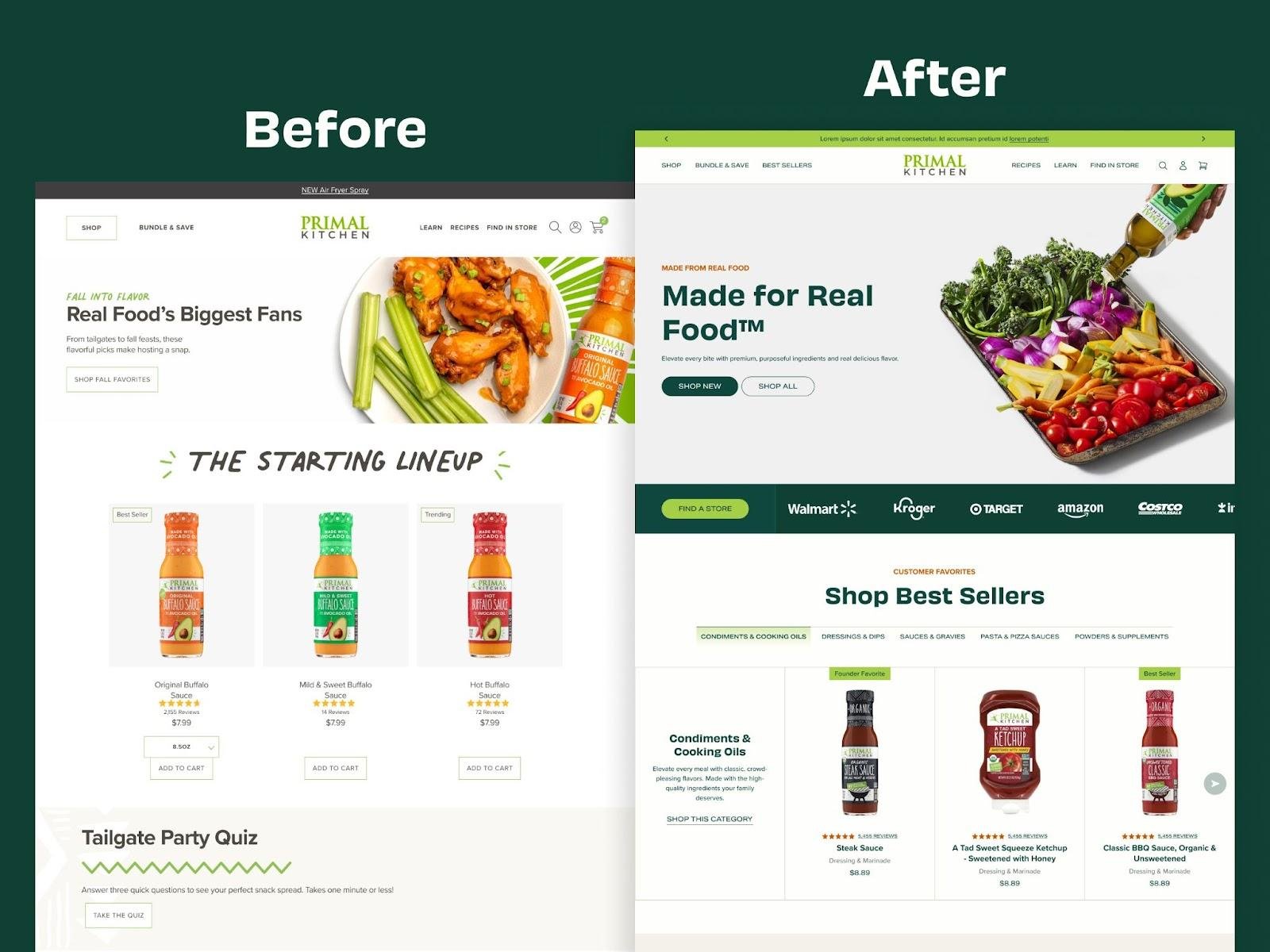 Shopify Store Redesign